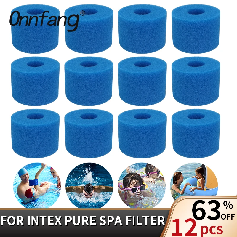 Filtro Per Piscina Schiuma Lavabile Riutilizzabile Per Spa Intex Pure Hot Tub Filtro A Cartuccia Tipo Promozione Intex