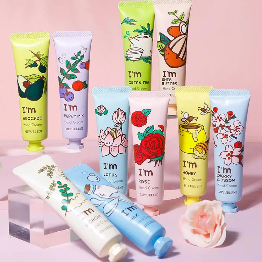 30g Hand Cream Ingredient Safety Non-irritating Moderate Natural Extract Moisturizing Anti-dry Repairing Skin Care Hand Cream