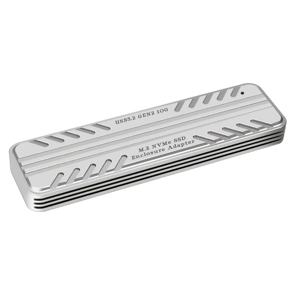 M.2 NVMe 솔리드 스테이트 드라이브 외장 인클로저, 외장 하드 디스크, USB 3.2, 2 세대 HDD 스토리지 박스, SSD 2230, 2242, 2260/2280, 10Gbps