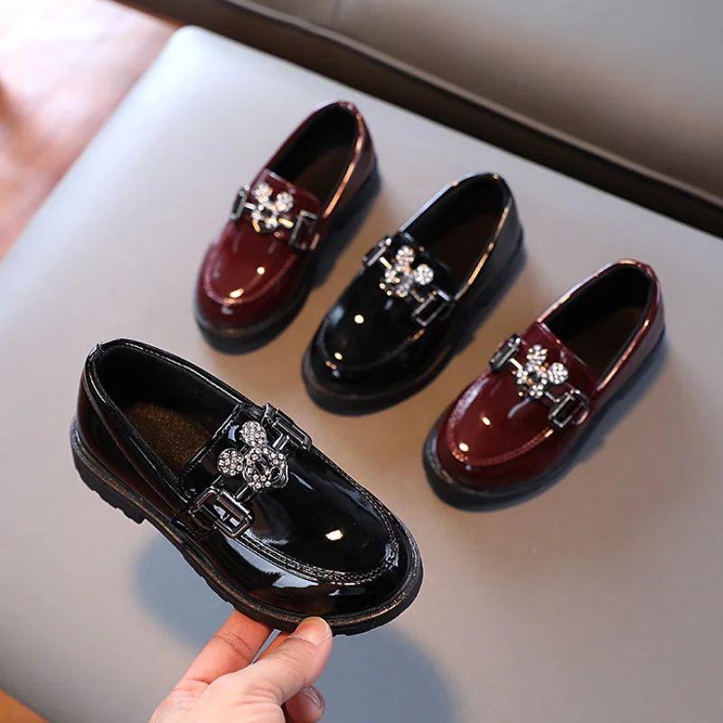 DISNEY Boys Leather Shoes for School Party Wedding 21-31
