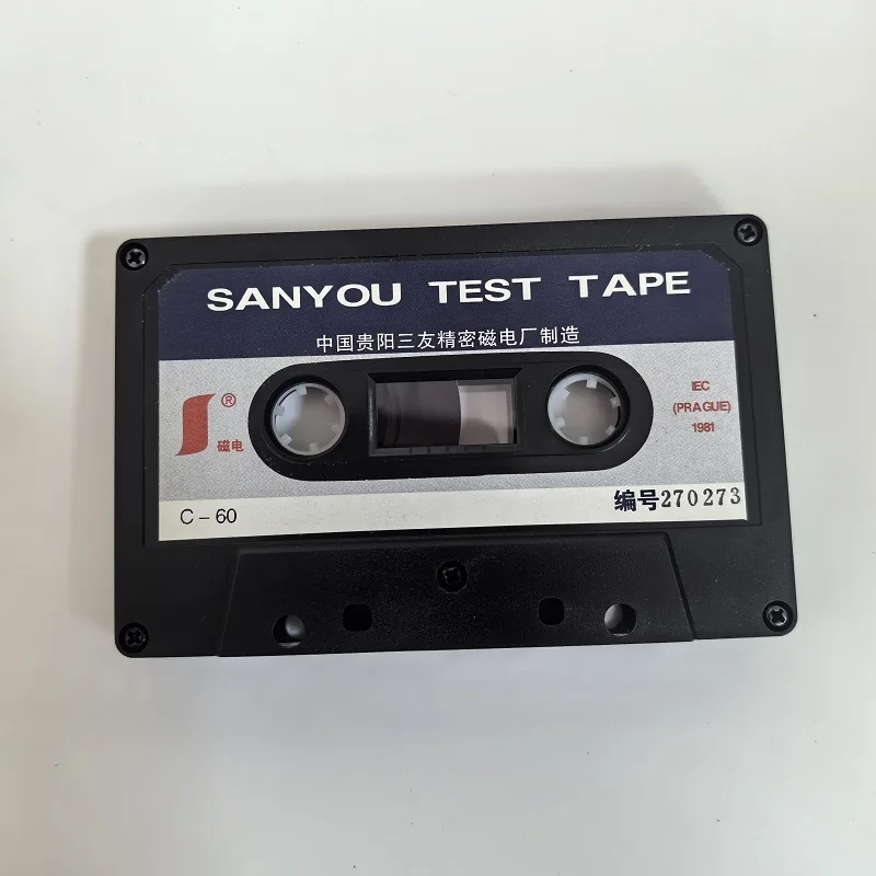 Test Tape SANYOU C-60 Blank Test Tape Recording Characteristic Adjustment (No Recording Signal) test tape