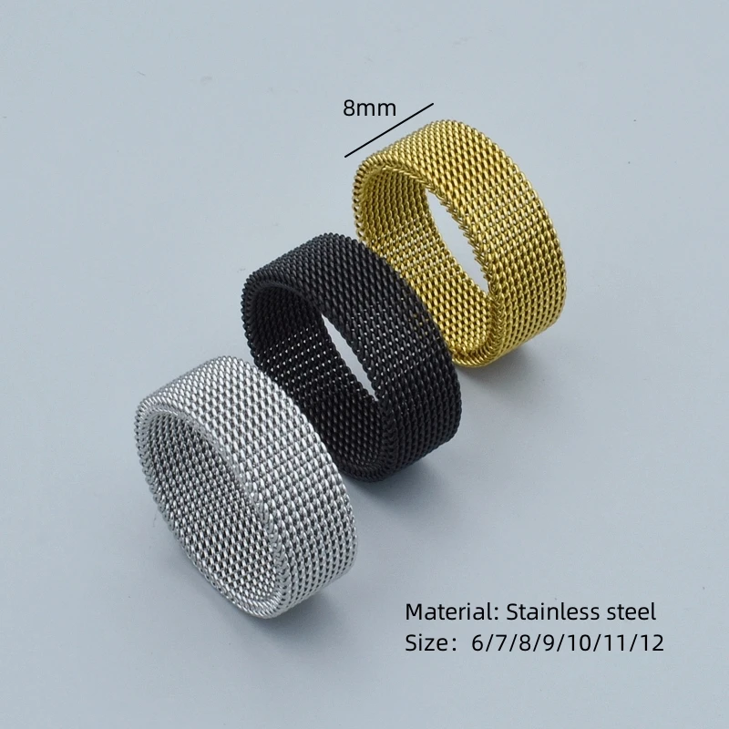 Mesh Ring Size - 10 / Gold