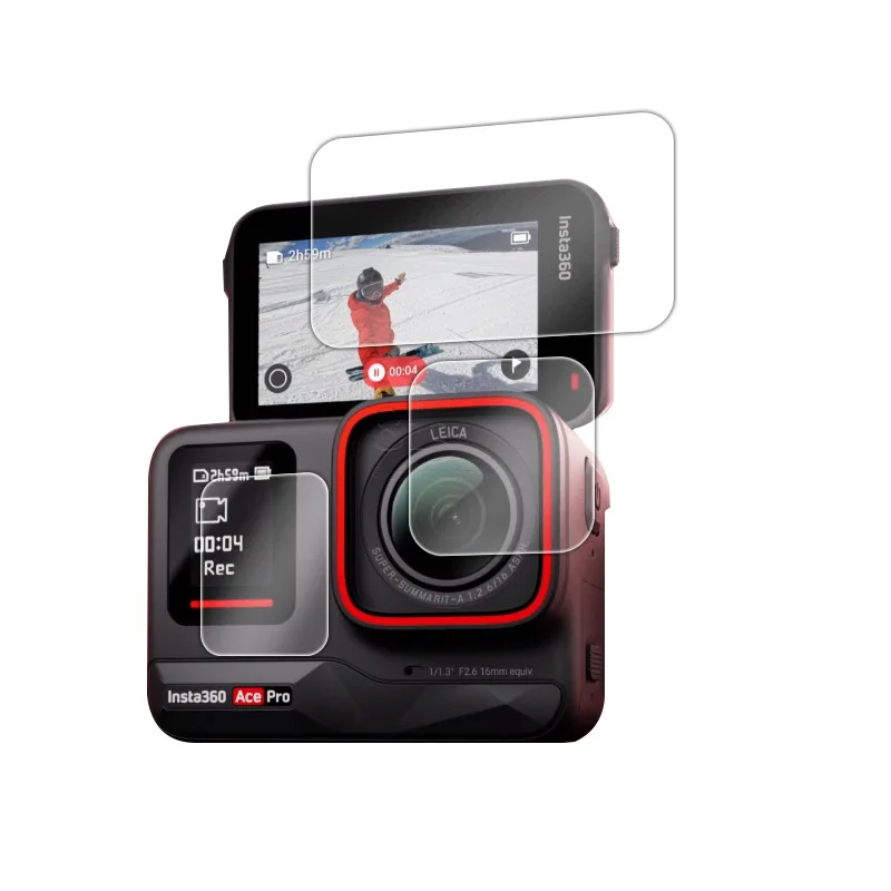 

Жесткое закаленное стекло, полная Защита, Чехол Для Insta360 Ace Pro/Ace, экшн-пленка для экрана телефона, аксессуары для телефона