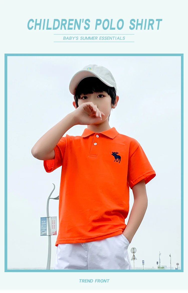 Boys Polo Shirts Kids 100% Cotton Short Sleeved T-shirt Grils Cartoon Printed Blouses Summer 2-8 Years Childrens's Clothing 3 Boys Polo Shirts Kids 100% Cotton Short Sleeved T-shirt Grils Cartoon Printed Blouses Summer 2-8 Years Childrens's Clothing