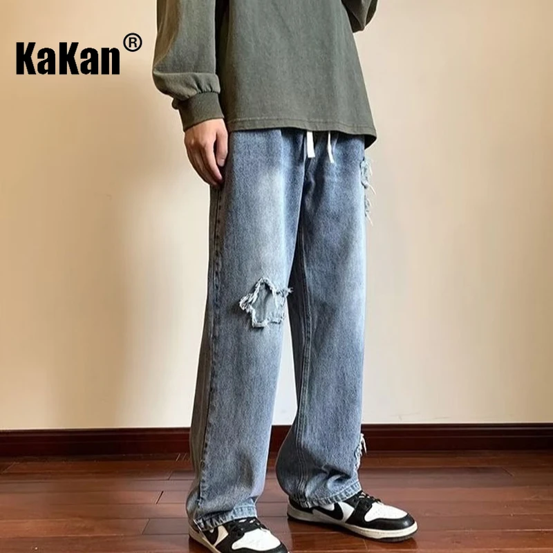 Рисунок 4 - Мужские джинсы с нашивками Kakan