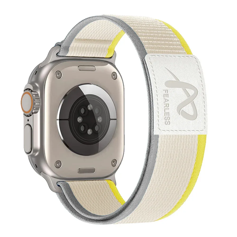 Trail+ Premium Leather Strap with Nylon Accents