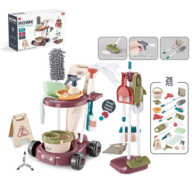 Simulation Vacuum Cleaner Children's Toys, Play House, Baby Vacuum Cleaner,  Cleaning, Girl, Boys, Gifts, Toys, Housework