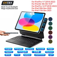 Magic Keyboard Magnetic for IPad 11th 2025 Air 13in 11in Wireless Keyboard Bluetooth for IPad Air 4 Air 5 Pro 11 12.9 Case Stand