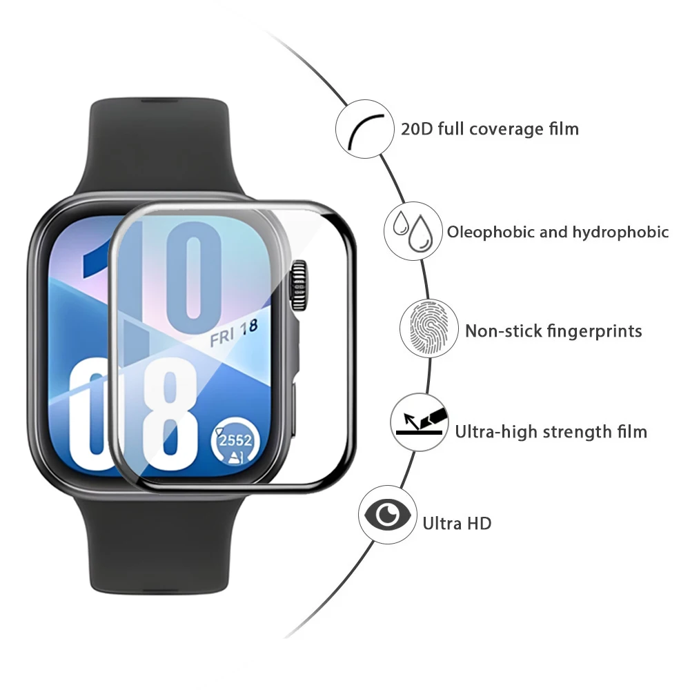 Ultra-HD Full Coverage 3D Curved Screen Protector for Huawei Watch Fit Series