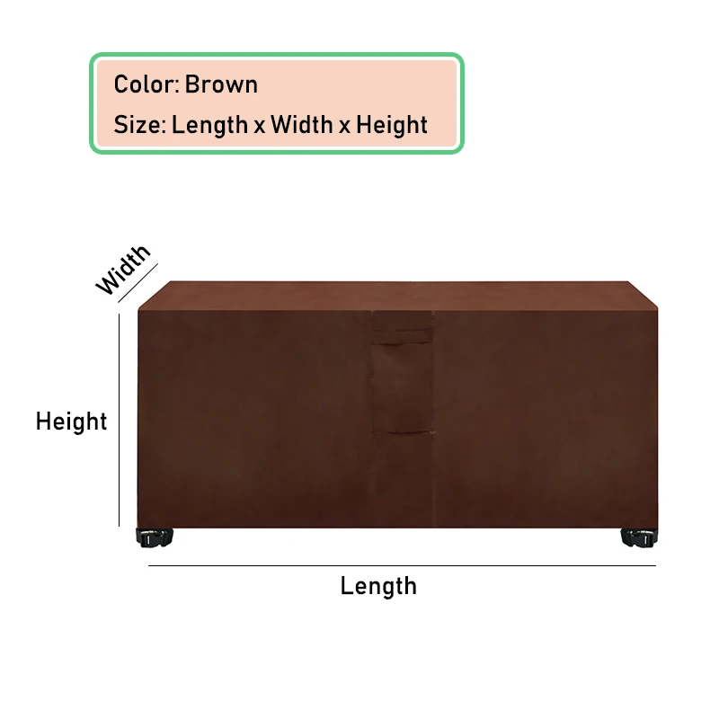 Heavy Duty Waterproof Outdoor Furniture Cover for All Weather Protection