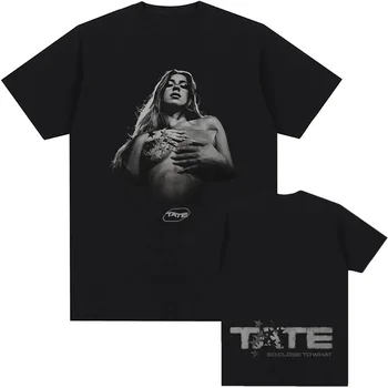 T Shirt Tate McRae So Close To What Tshirts 2025 New Album Singer Printing T-shirt Cotton Tees Summer Round Neck Mens Clothing