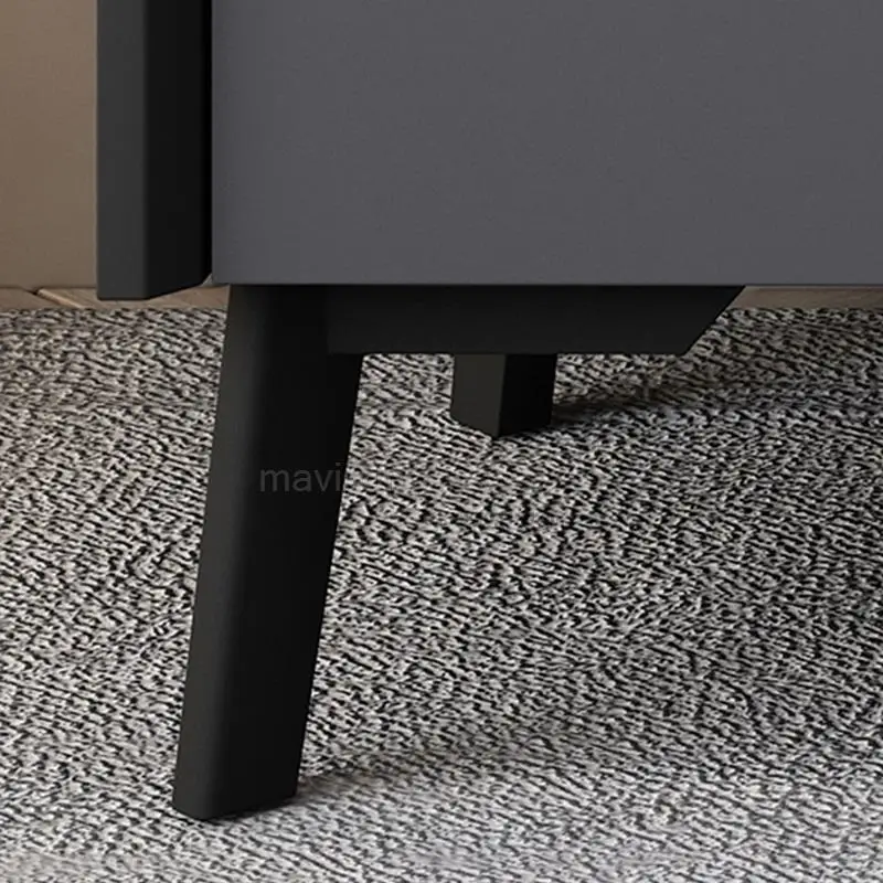 Italian Minimalist Rock Board Side Cabinet Simple Modern Living Room Wall Cabinet Kitchen Household Storage Furniture For Home
