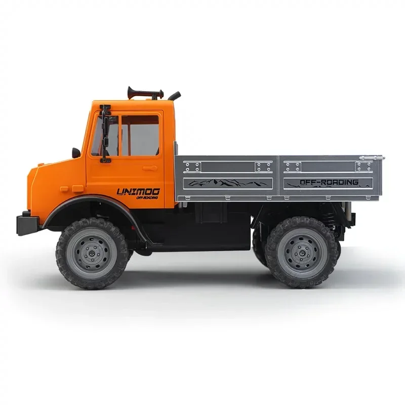 Unimog 오프로드 트럭, 하이/로우 기어 변속기 및 등반 능력, 리모컨 트럭, 1:16 체중계, 4wd