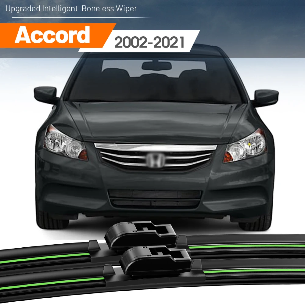 2pcsForHondaAccord7891020022021FrontWindshieldWiperBlades