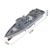 Mini 2.4G Remote-controlled Boat Electric Military Aviation Model High-speed Remote-controlled Destroyer Toy Boat 5