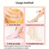 2 Pack Silicone Moisturizing Foot Socks for Dry Cracked Feet Foot Care Socks Spa Pedicure Socks Massage Moisturizing Gel Socks 5