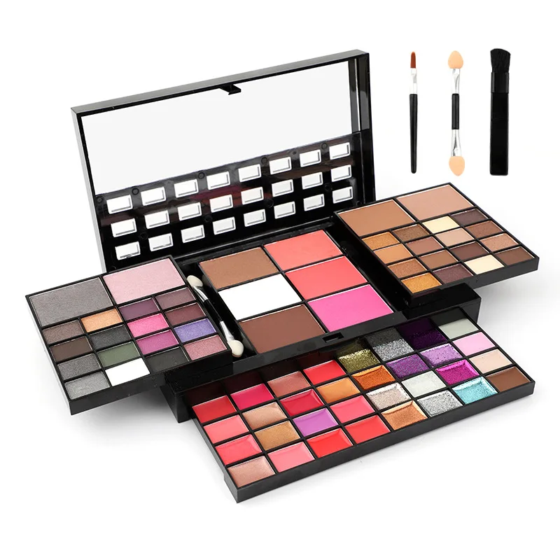 

Makeup 74 Eye shadow Palette makeup COSMETIC sets make up Lip Gloss Blush Concealer paillette maquillage brush makeup set