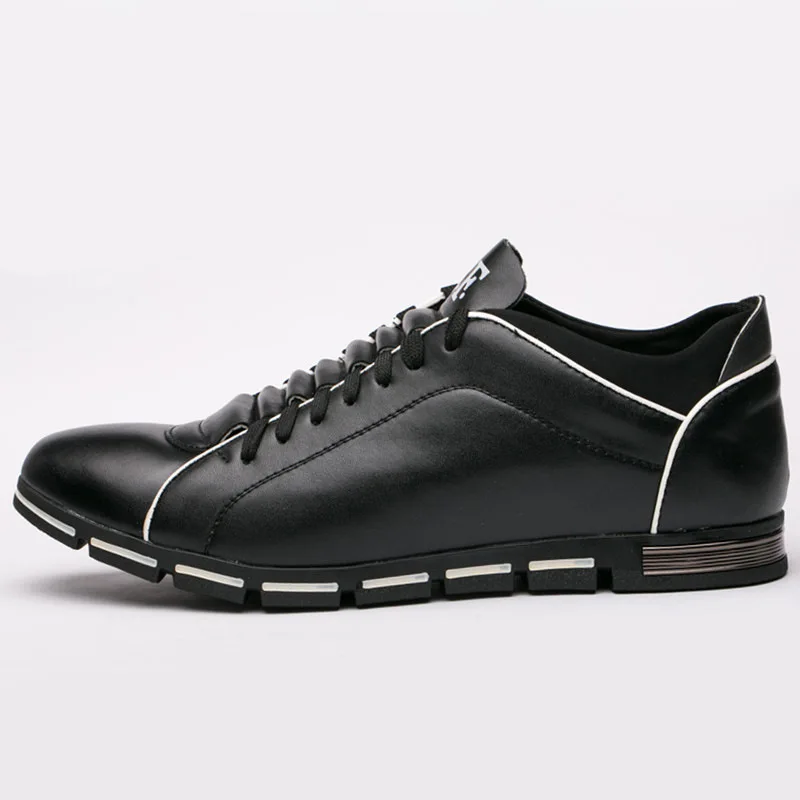 Spring Casual Shoes Fashion Leather Shoes For Men Summer