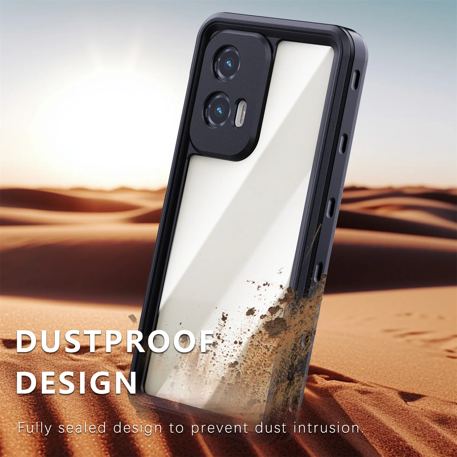 Shellbox IP68 Waterproof Heavy Duty Defender with Military Grade Drop Protection for Diving and Outdoor Use