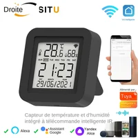 Tuya – capteur intelligent WiFi universel, télécommande IR, température et humidité, pour climatiseur TV AC, fonctionne avec Alexa,Google Home Yandex 1