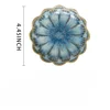 Creative and Minimalist Style Jewelry Tray Home Snack Dish Flavor Dish Ceramic Lotus Decoration Plate and Decorative Display 6