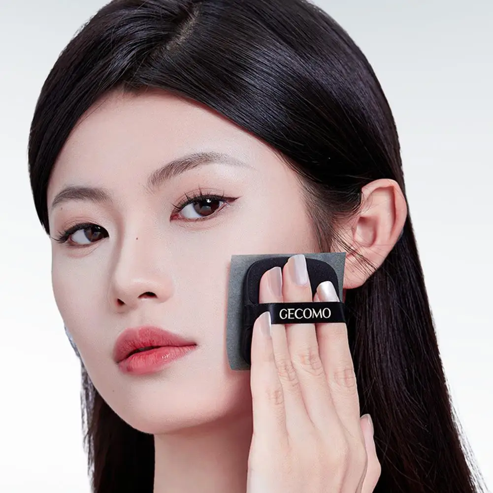 Description Picture 4 of itemSoft Focus Oil Blotting Paper Face With Puff Mirror Makeup Portable Makeup Holding Refreshing Oily Skin Oil Removing Paper