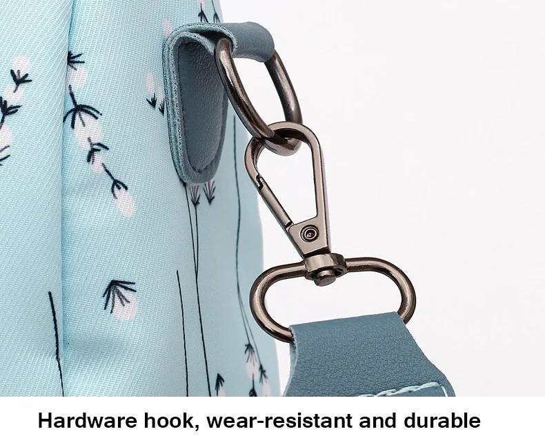 Fashion Flower Print Women Backpack Female Anti-theft Backpacks Casual Ladies School Bag High Quality Large Capacity Backpack