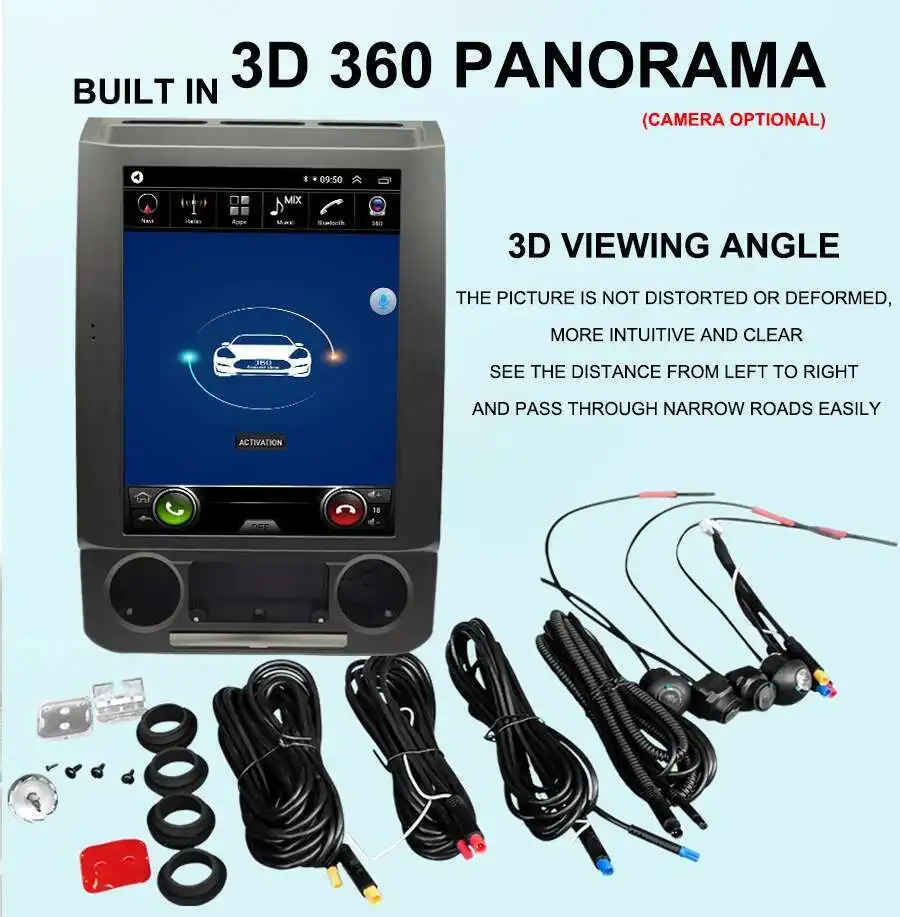 12.1" 256GB Android Screen Car Radio For Ford Raptor F150 F250 F350 F450 F650 20