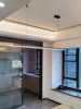 Pendant lights restaurant lights Nordic modern minimalist office long bar dining room chandeliers kitchen lamps LED Chandelier 3