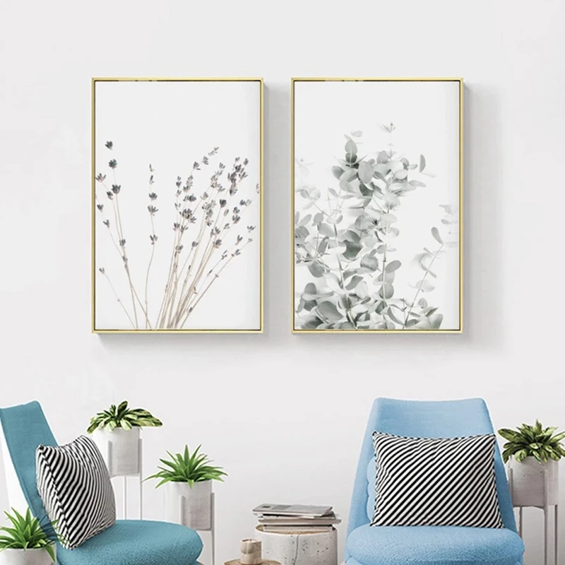 Wild Plant Poster Botanical Flower Study Living Room Hanging Painting Picture Aesthetic Room Decor Canvas Paintng wall art canvas poster painting prints picture for living bedding study room decor abstract painting original flower classic top