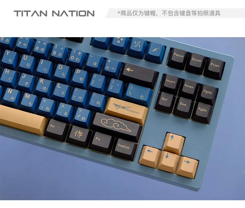 Subbed, Perfil de cereja, Keycap para Keychron