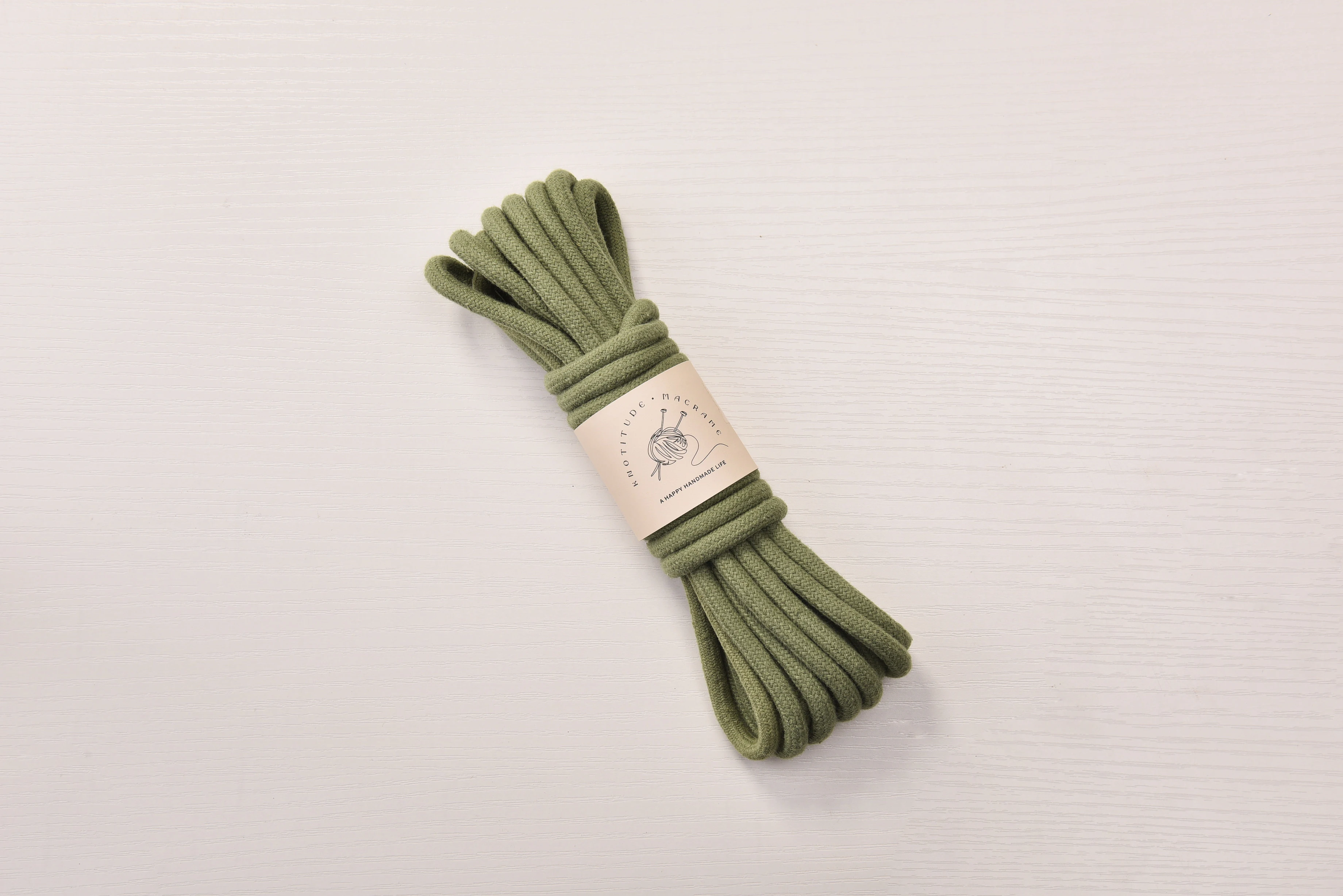 Vibrant 6mm Cotton Braid Cord - 5 Meters