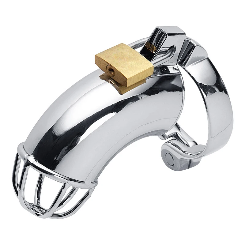 Adult Sextoy Tooys Men'S Metal Penis Chastity Cage Adjustable Cock Ring Restriction Punitive Stainless Steel Urethral Lock