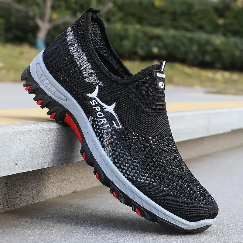Men's Summer Sporty Men's Mesh Breathable Sports Canvas Lightweight Sneakers Cheap Shoes Clearance_vogvips.com