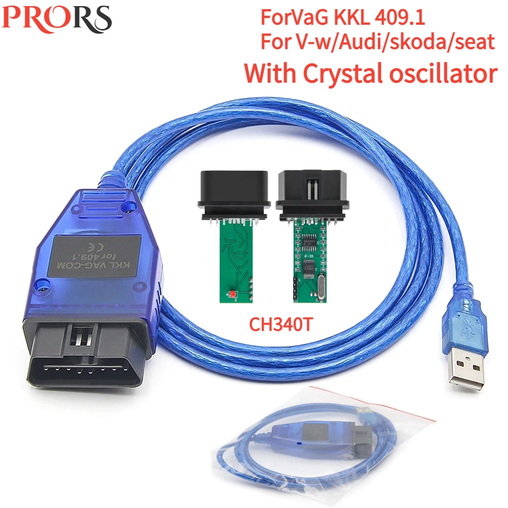

Диагностический сканер VAG409.1, Vag 409, USB-кабель для проверки автомобиля Volkswagen Audi, OBD2, диагностический сканер, диагностический инструмент