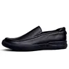 LIHUAMAO Slip On Loafers Men Shoes Casual Cow Leather Designer Comfortable Walking Sneakers outdoor work shoes for men 3