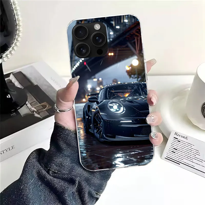 Stylish Sports Cars Soft Phone Case