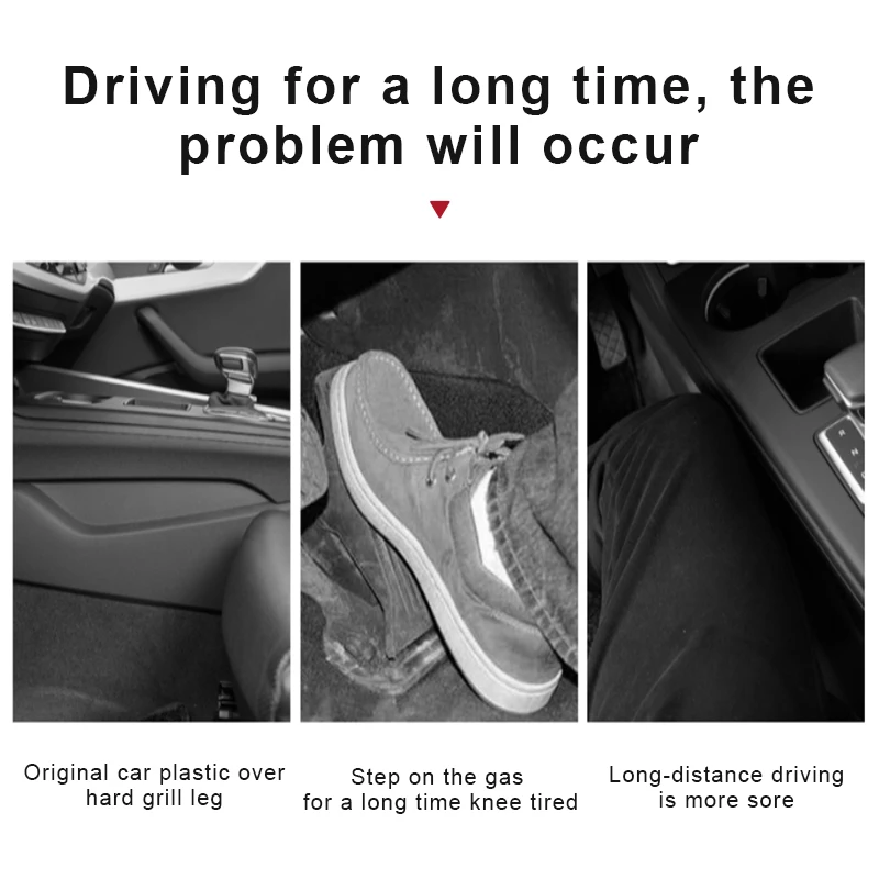 Soft 3D Memory Foam Car Seat Knee Support Cushion