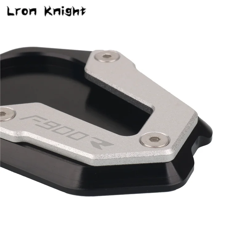 Motorcycle CNC Kickstand Sidestand Stand Extension Enlarger Pad For BMW F900R F900XR F900 R XR F 900R 900XR motorcycle kickstand extender,motorcycle kickstand pad,motorcycle kickstand