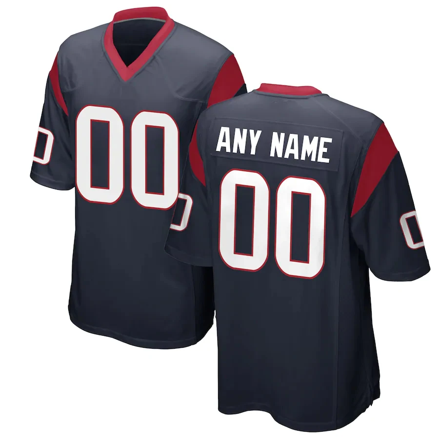 Houston Football Jerseys America Game Footbball Jersey Personalized Your Name Any Number All Stitched US Size XS-6XL