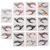 1 Piece Halloween Makeup Eye Temporary Tattoo Facial Face Transfer Sticker Beauty Supply For Party, Dancing, Ball, Etc 4