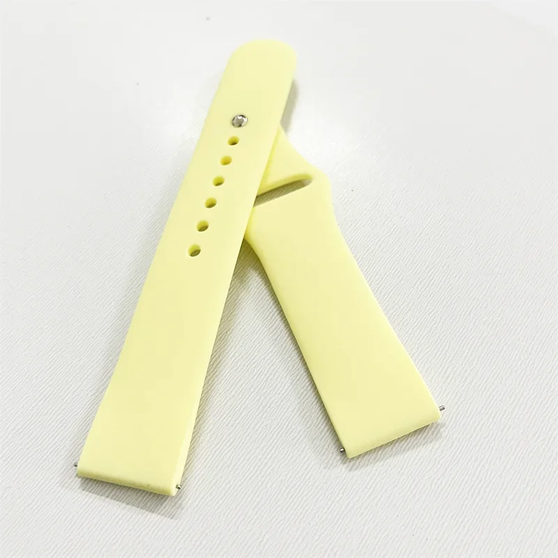 Breathable Silicone Sport Strap Wristband - Soft and Adjustable for All-Day Comfort