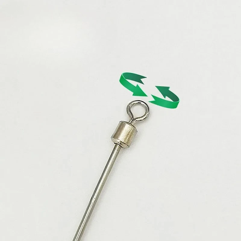 Fishing Connector 6 Pcs Bearing Swivel Fast Hook