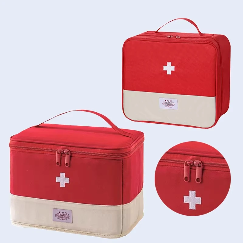 Portable First Aid Kit Bags Medicine Medical Large Storage Bag
