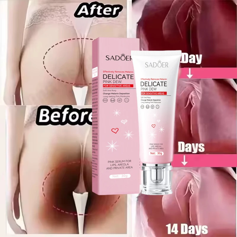 Body Whitening Cream Arms Thighs Underarm Knees Whitening Essence Cream Brighten Moisturizing Body Korean Skin Care Products