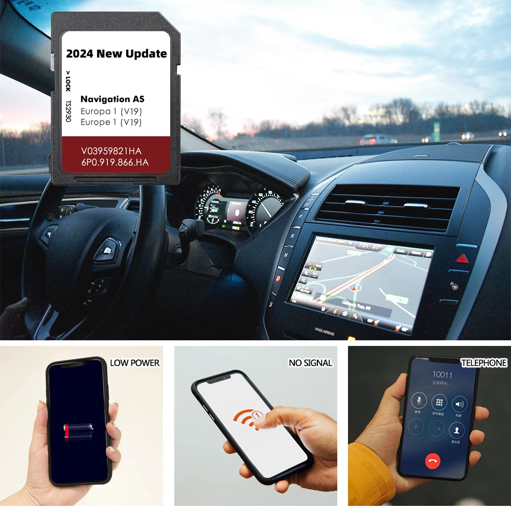 SD CARD NAVI Map For Seat AS V19 MIB2