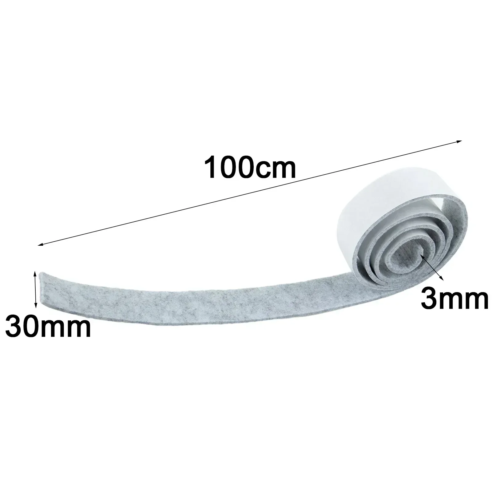 Self-Adhesive Felt Furniture Pad Roll For Hard Surfaces Heavy Duty Felt Strip 1M For Getting Scratches Home Improvement felt furniture pad