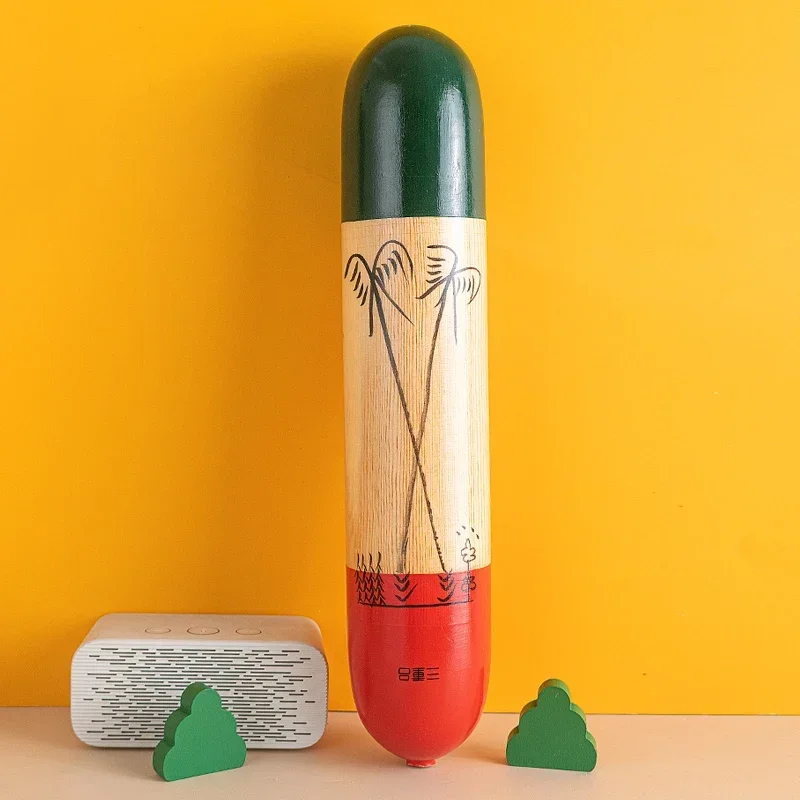 Wooden Rain Stick Children Maracas Meditation Sand Tube Sound Therapy Rain Sticks Rainmaker Shaker Hourglass Toy Orff Instrument