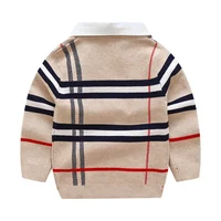Warm Children Sweater Autumn Winter baby Boy Pullover Clothing Baby Long Sleeve Child Sweater Fashion Knitted Kids Shirt 2