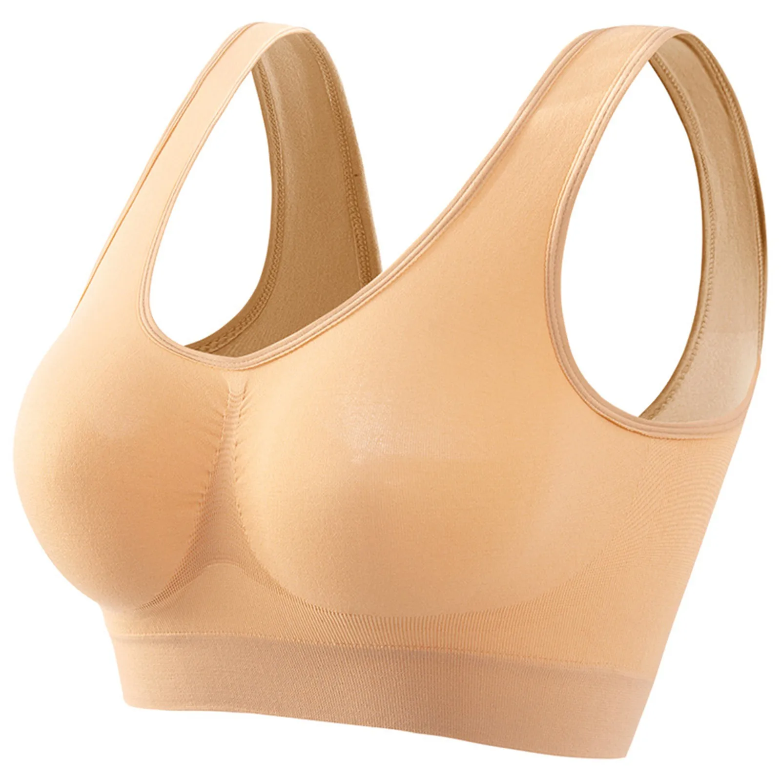 Seamless Bras For Women Hollow Mesh Breathable Sports Bra Female Wireless No Pads Crop Top Sexy Lingerie Soft Brassiere M-5XL